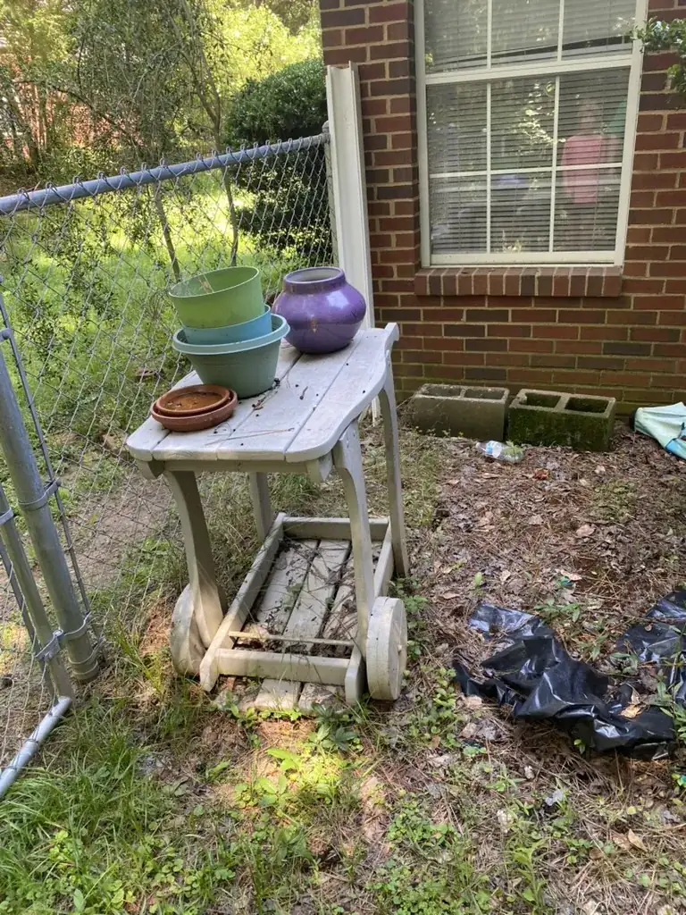Complete Home Cleanout before Toss It cleanout in Auburn, AL
