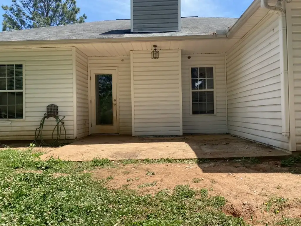 Rental Property Yard Cleanup after Toss It cleanout in Auburn, AL